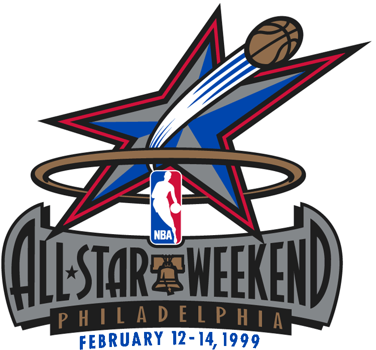 NBA All-Star Game 1999 Unused Logo iron on transfers for T-shirts